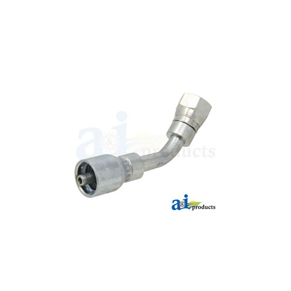 Din Light 24 degree Seat 45 degree Female Swivel O-Ring 5" x1" x1"